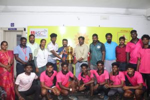 Pondicherry university Inter Collegiate Ball Badminton (Men) tournament for the academic year 2024-2025